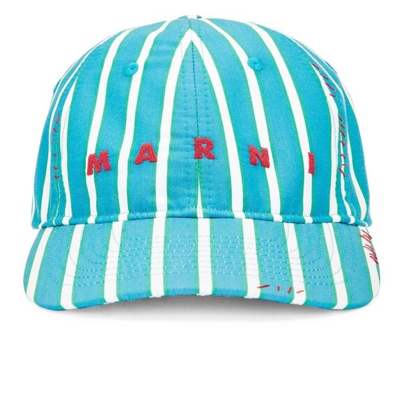 NWT Marni Hats in Cobalt new FWRD baseball cap fashion - Picture 1 of 10